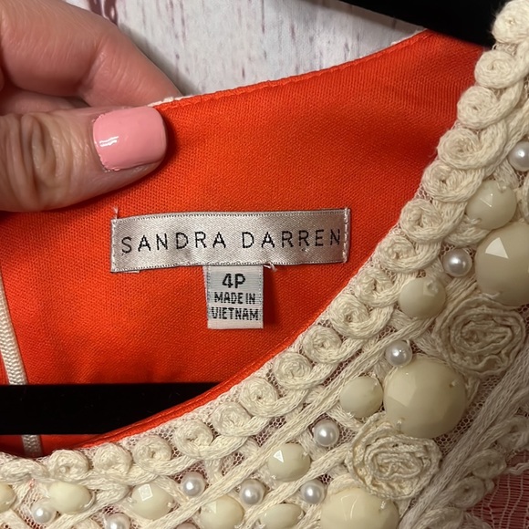 Sandra Darren dress size 4 petite - Picture 5 of 6